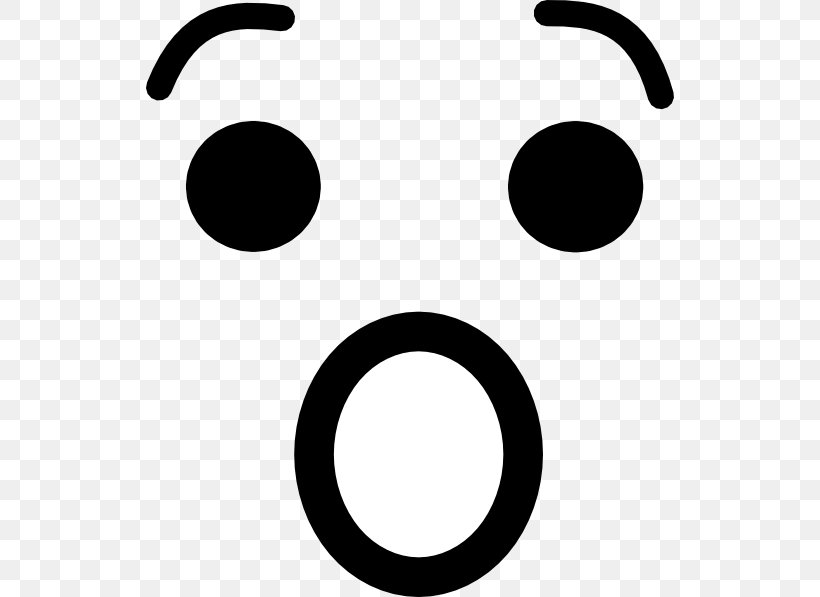 Smiley Fear Face Clip Art, PNG, 528x597px, Smiley, Animation, Black, Black  And White, Cartoon Download Free