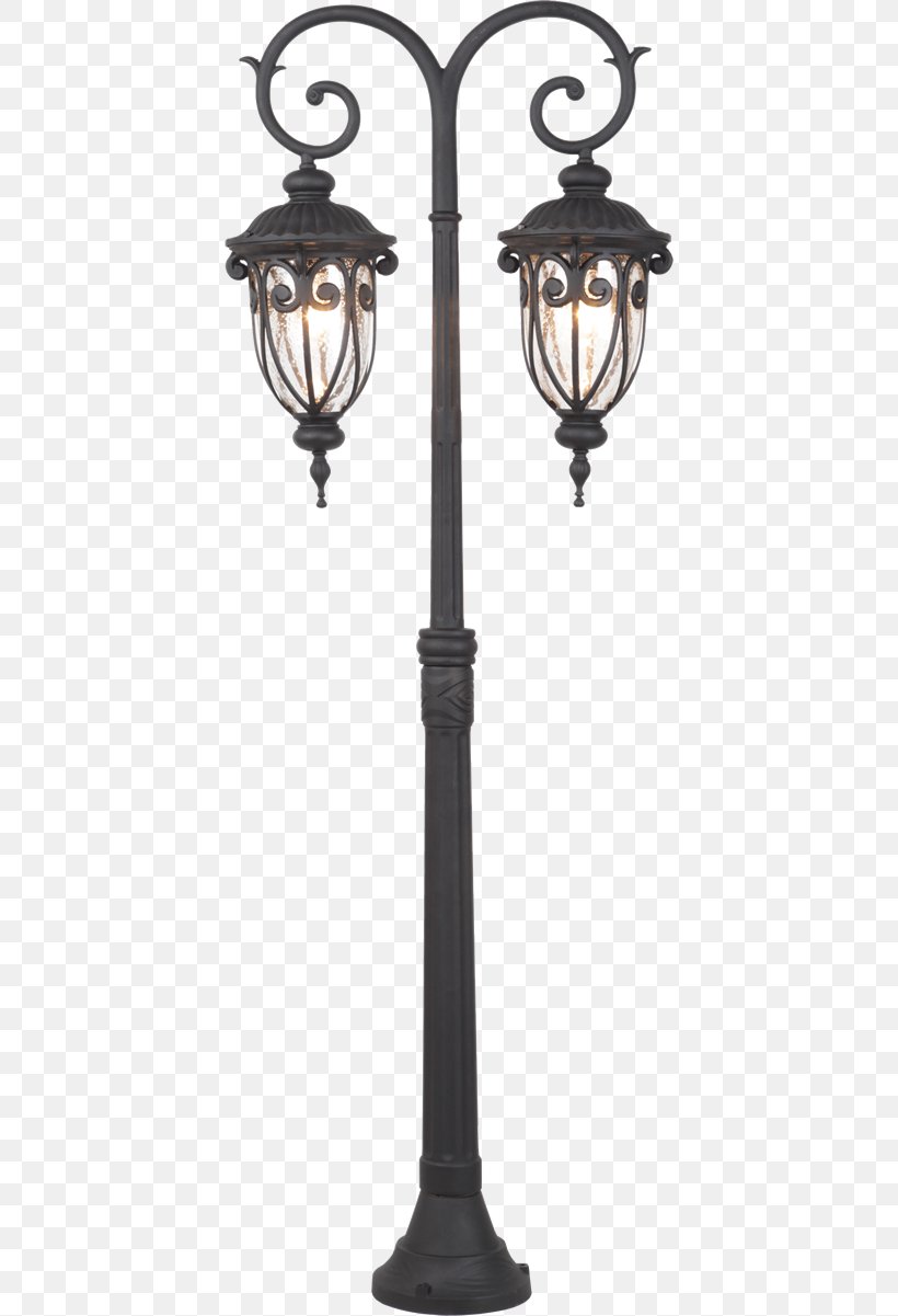 Street Light Light Fixture Garden Lamp, PNG, 410x1201px, Light, Candle Holder, Ceiling Fixture, Garden, Iron Download Free