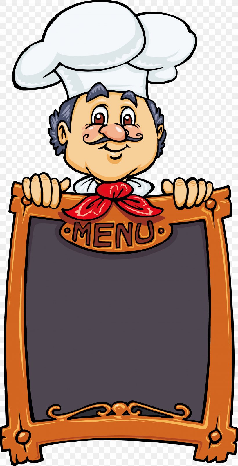 Chef Menu Pizza Cooking, PNG, 2705x5296px, Chef, Area, Artwork, Cartoon, Cooking Download Free
