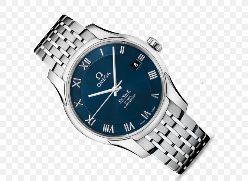 Coaxial Escapement Watch Strap Omega SA Chronometer Watch, PNG, 600x600px, Coaxial Escapement, Annual Calendar, Brand, Chronometer Watch, Cobalt Blue Download Free