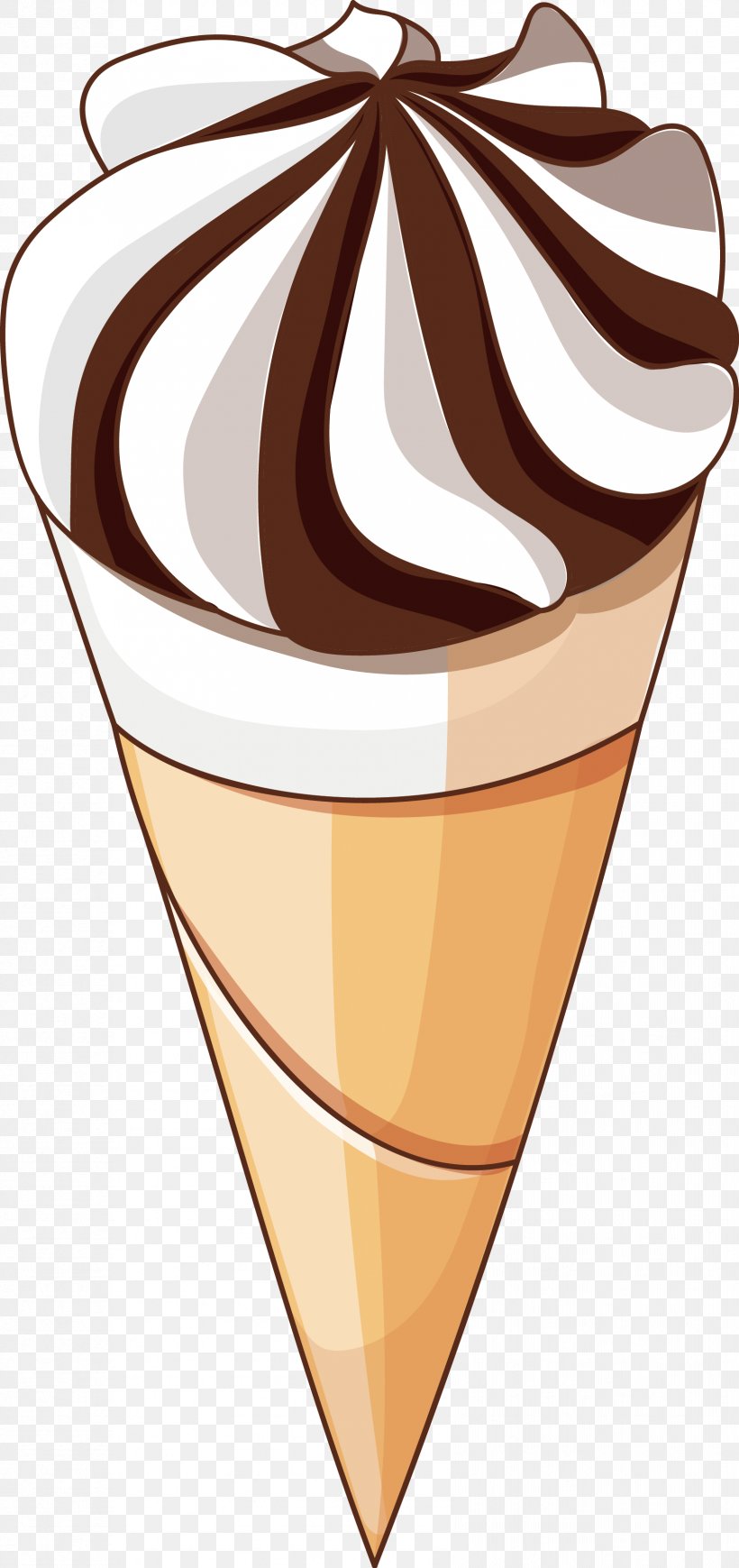 Chocolate Ice Cream Sundae Ice Cream Cone, PNG, 1678x3560px, Ice Cream, Cartoon, Chocolate, Chocolate Ice Cream, Confectionery Download Free