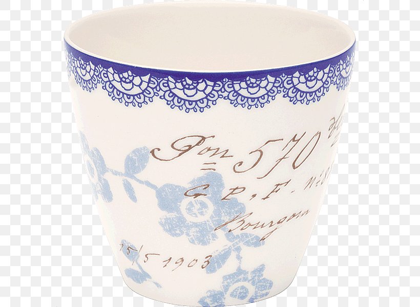 Coffee Cup Ceramic Mug GreenGate Latte Cup, PNG, 600x600px, Coffee Cup, Blue, Blue And White Porcelain, Blue And White Pottery, Cafe Download Free