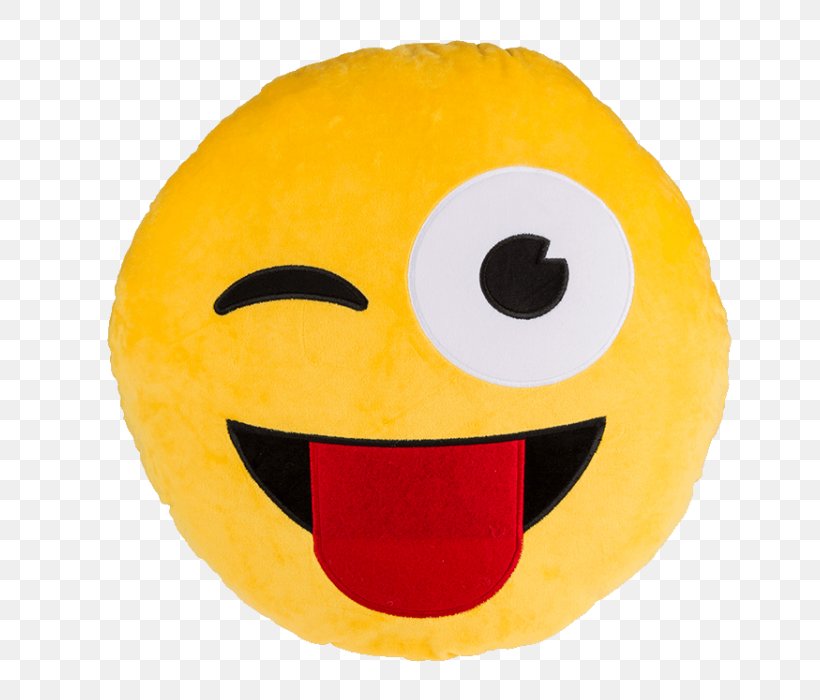 Emoticon Emoji Pillow Cushion Wink, PNG, 750x700px, Emoticon, Cushion, Emoji, Emotion, Face With Tears Of Joy Emoji Download Free