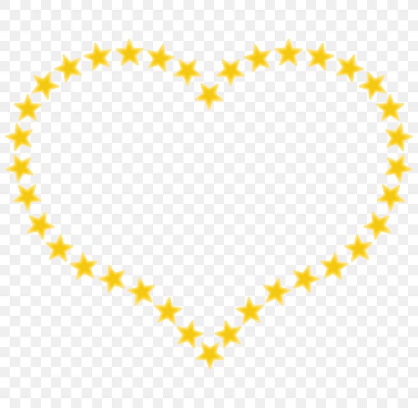 Star Heart Shape Clip Art, PNG, 800x800px, Star, Area, Body Jewelry, Heart, Leaf Download Free