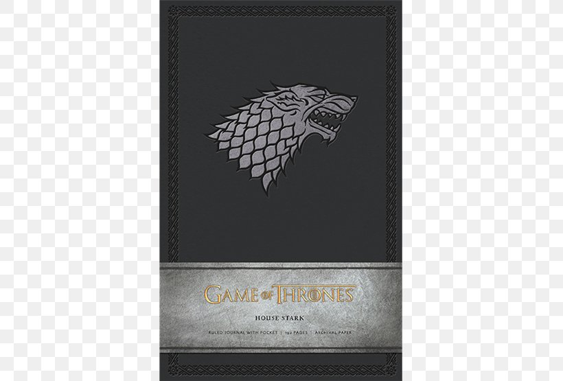 A Game Of Thrones Game Of Thrones: Iron Throne Hardcover Ruled Journal House Stark Book, PNG, 555x555px, Game Of Thrones, Black, Book, Brand, Diary Download Free