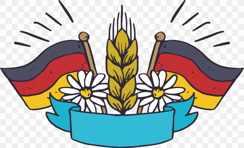 Flag Of Germany, PNG, 5153x3122px, Germany, Artwork, Flag, Flag Of Germany, Flower Download Free
