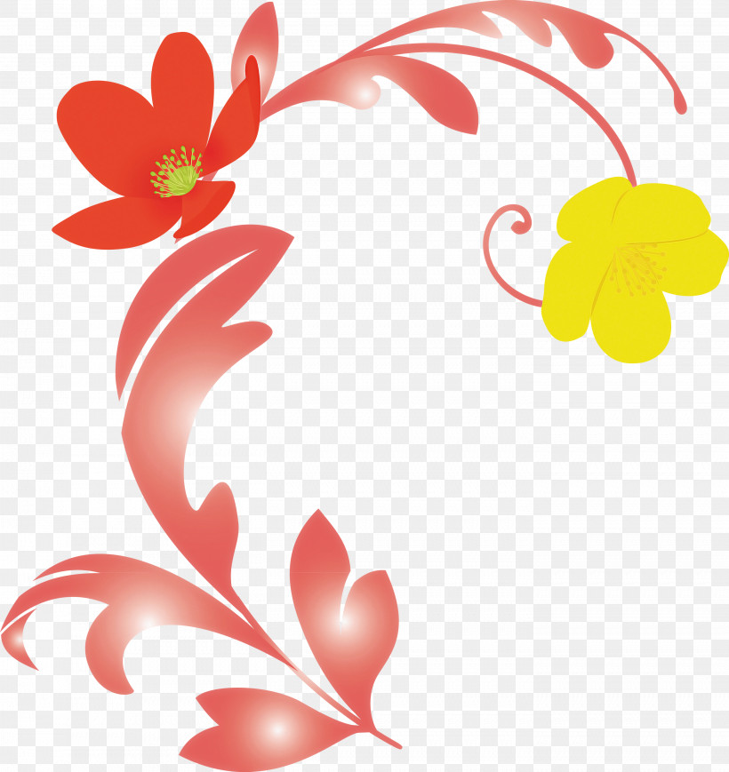 Spring Frame Decoration Frame, PNG, 2829x3000px, Spring Frame, Decoration Frame, Flower, Heart, Leaf Download Free