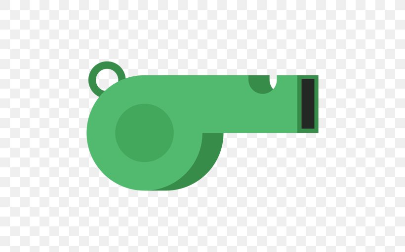 Whistle Referee, PNG, 512x512px, Whistle, Grass, Green, Logo, Rectangle Download Free
