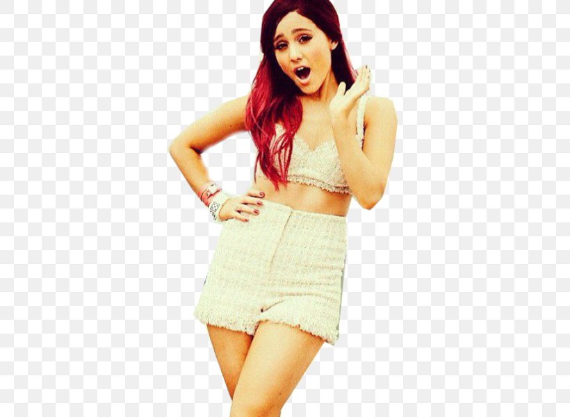 Ariana Grande Victorious Cat Valentine 0, PNG, 500x600px, Watercolor, Cartoon, Flower, Frame, Heart Download Free