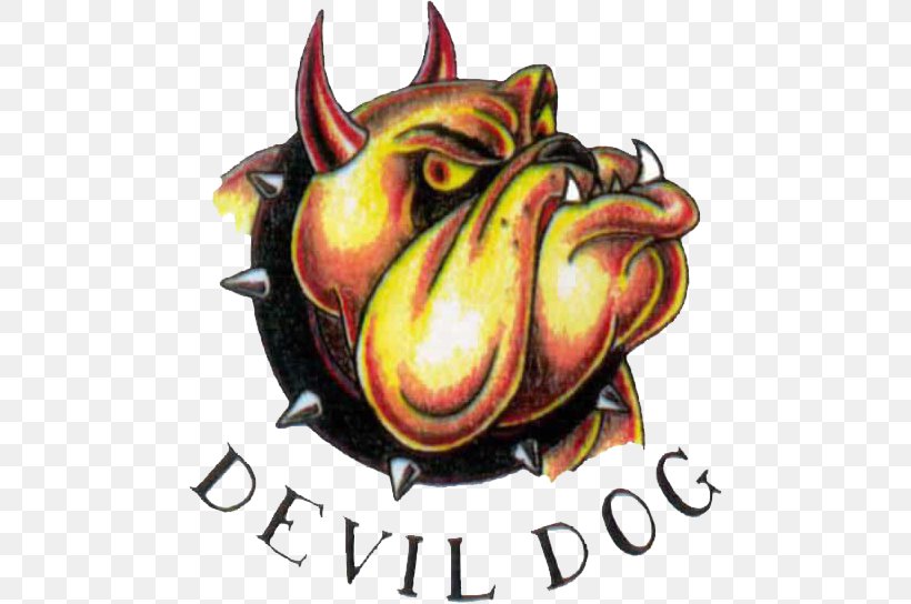 Devil Dog United States Marine Corps Marines, PNG, 480x544px, Devil Dog, Art, Black Dog, Breed, Devil Download Free