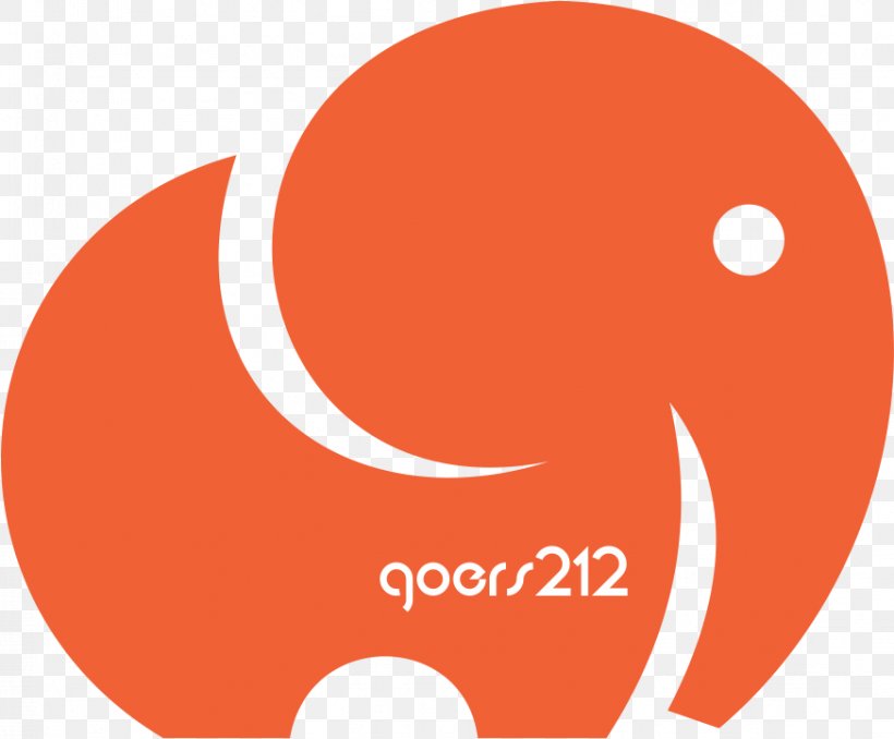 Logo Clip Art Font Desktop Wallpaper Brand, PNG, 873x722px, Logo, Brand, Computer, Elephant, Orange Download Free