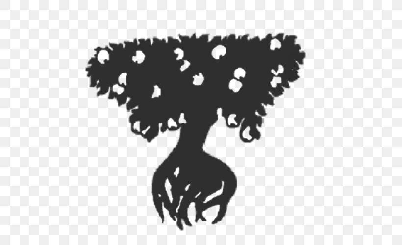 Tree Of Life Nature Silhouette, PNG, 500x500px, Tree, Black, Black And White, Black M, Life Download Free