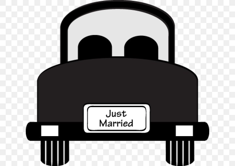 Car Wedding Marriage Clip Art, PNG, 640x578px, Car, Black And White, Brand, Bridegroom, Couple Download Free