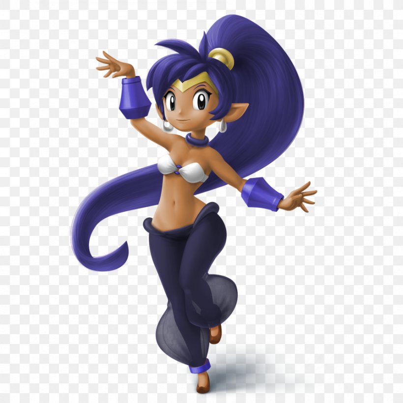 Shantae And The Pirate's Curse Shantae: Half-Genie Hero Shantae: Risky's Revenge Super Smash Bros. For Nintendo 3DS And Wii U, PNG, 893x894px, Shantae Halfgenie Hero, Cartoon, Fictional Character, Figurine, Mammal Download Free