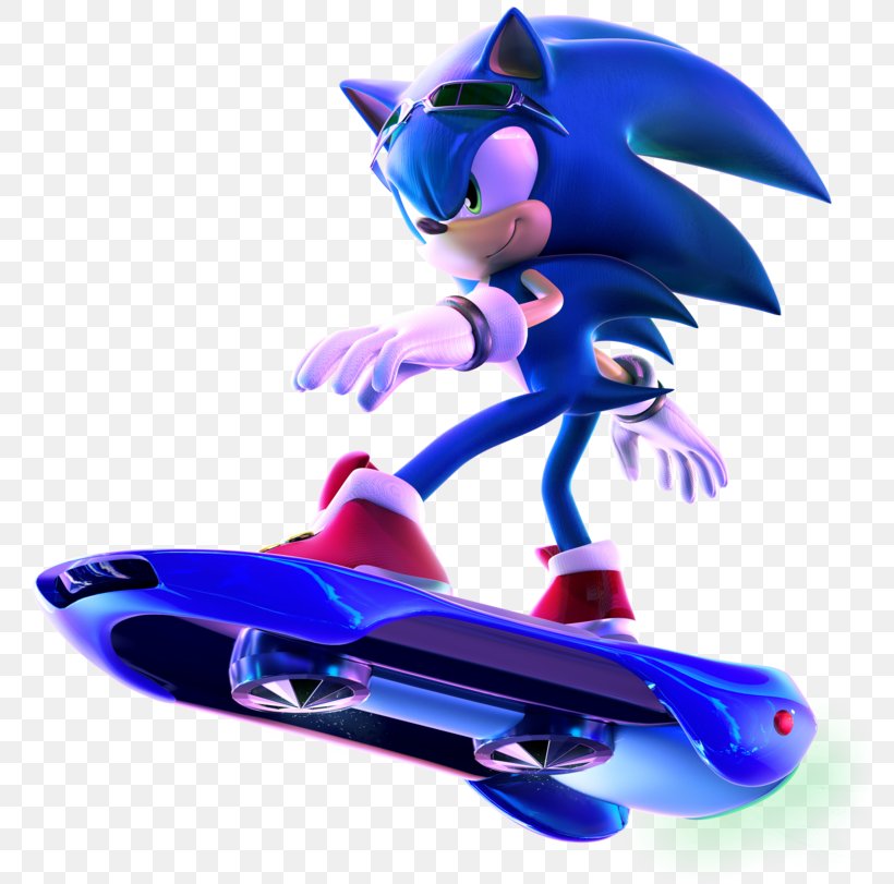Sonic Free Riders Sonic Riders: Zero Gravity Shadow The Hedgehog Sonic CD, PNG, 800x811px, Sonic Free Riders, Action Figure, Cobalt Blue, Electric Blue, Fictional Character Download Free