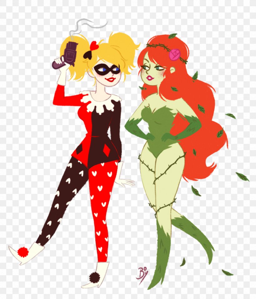 Harley Quinn Poison Ivy Batman Catwoman Art, PNG, 900x1050px, Harley Quinn, Art, Batman, Cartoon, Catwoman Download Free