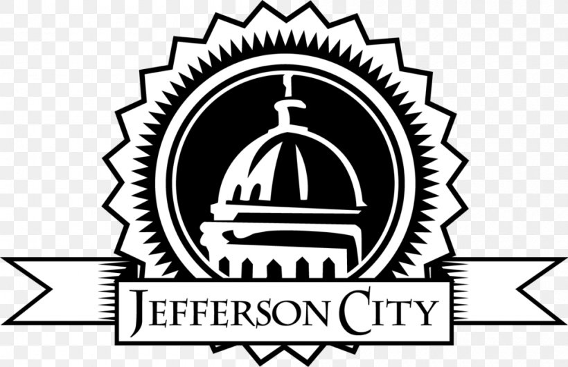 Logo Jefferson City Brand Line Font, PNG, 1000x648px, Logo, Area, Black And White, Brand, City Download Free