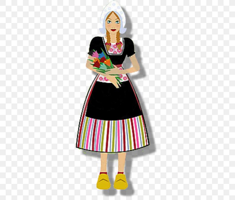 Netherlands Stereotype Folk Costume Clothing, PNG, 537x696px, Netherlands, Clothing, Costume, Costume Design, Doll Download Free