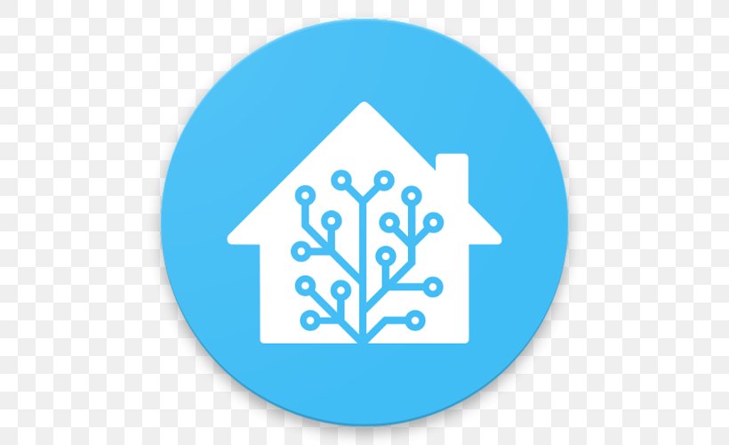 Home Assistant Home Automation Kits Amazon Alexa Raspberry Pi Installation, PNG, 500x500px, Home Assistant, Amazon Alexa, Aqua, Area, Blue Download Free