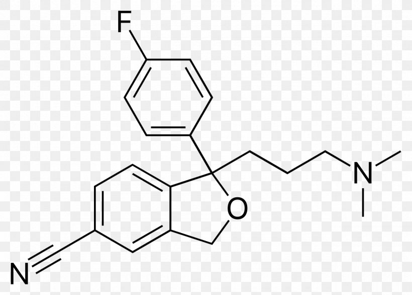 PK-11195 Impurity Citalopram Chemical Compound Chemistry, PNG, 1280x915px, Impurity, Antidepressant, Area, Black And White, Chemical Compound Download Free