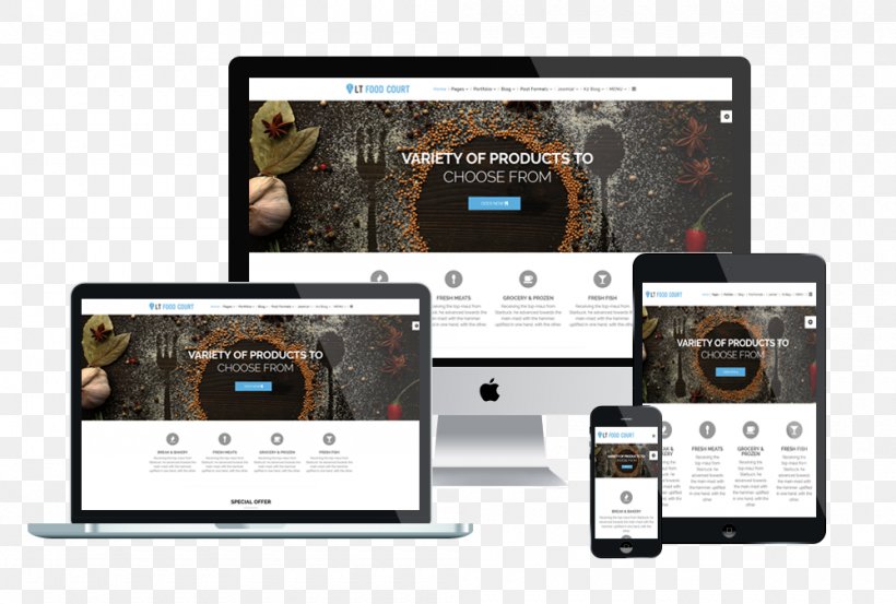 Responsive Web Design Web Development WordPress Web Template System, PNG, 1000x675px, Responsive Web Design, Blog, Bootstrap, Brand, Ecommerce Download Free