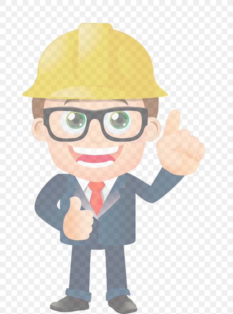 Cartoon Construction Worker Headgear Hat Personal Protective Equipment, PNG, 665x1104px, Cartoon, Construction Worker, Fashion Accessory, Fictional Character, Gesture Download Free