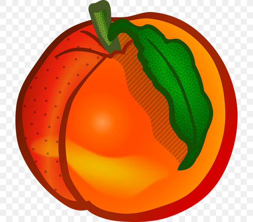 Clip Art Peach Openclipart Vector Graphics Juice, PNG, 720x720px, Peach, Apple, Bell Peppers And Chili Peppers, Calabaza, Cucumber Gourd And Melon Family Download Free