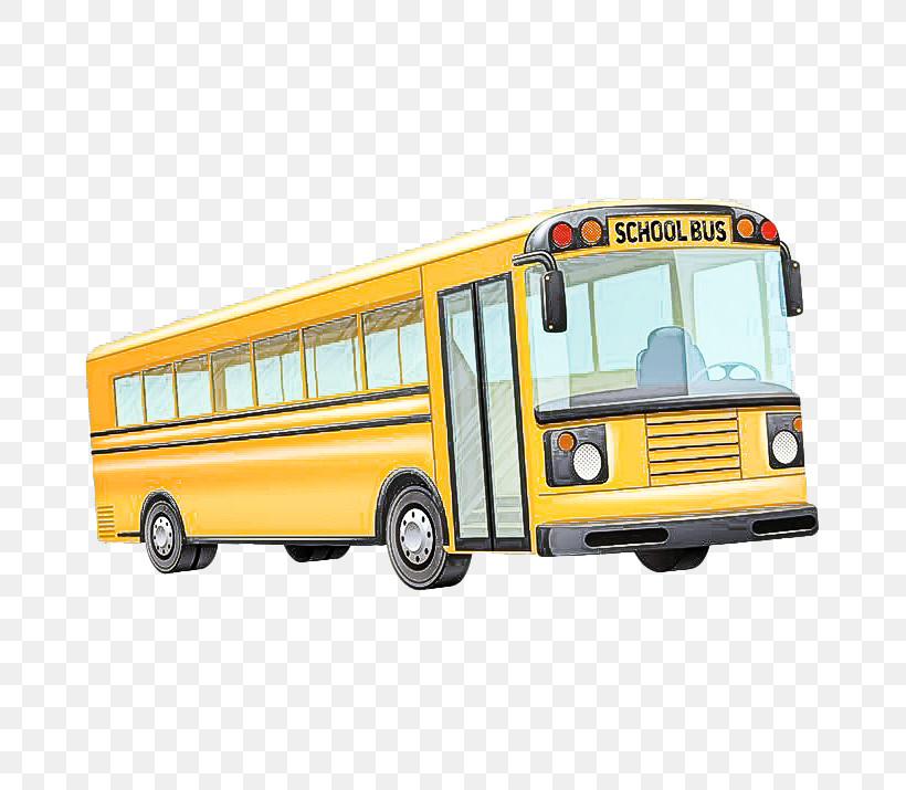 First Day Of School, PNG, 715x715px, School Bus, Bus, Cartoon, Classic School Bus, Drawing Download Free