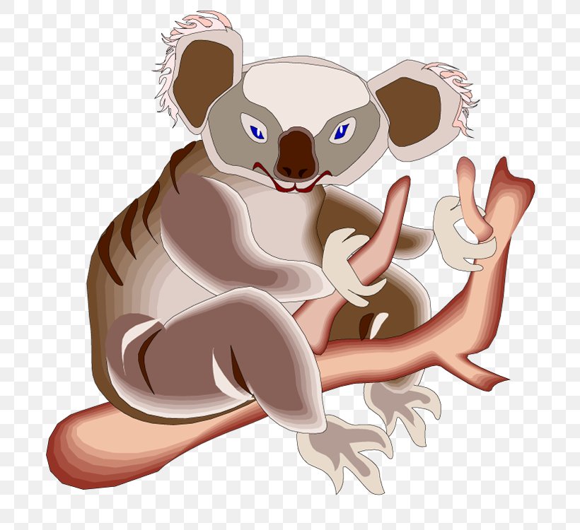Baby Koala Bear Clip Art, PNG, 744x750px, Koala, Baby Koala, Bear, Carnivoran, Cartoon Download Free