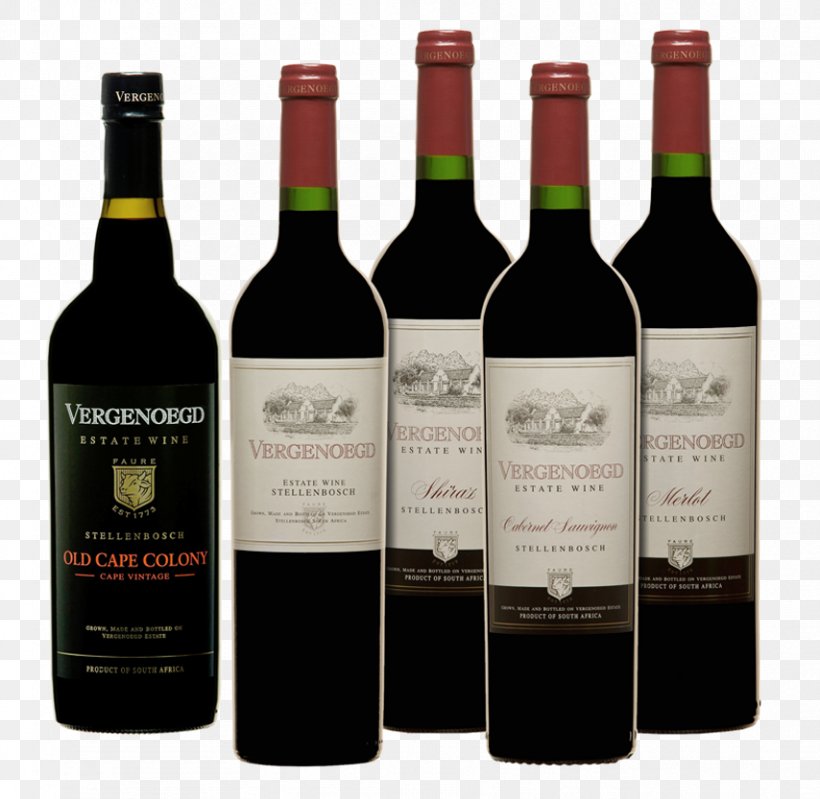 Dessert Wine Red Wine Stellenbosch Vergenoegd Löw Wine Estate, PNG, 854x833px, Dessert Wine, Alcohol, Alcoholic Beverage, Bottle, Common Grape Vine Download Free