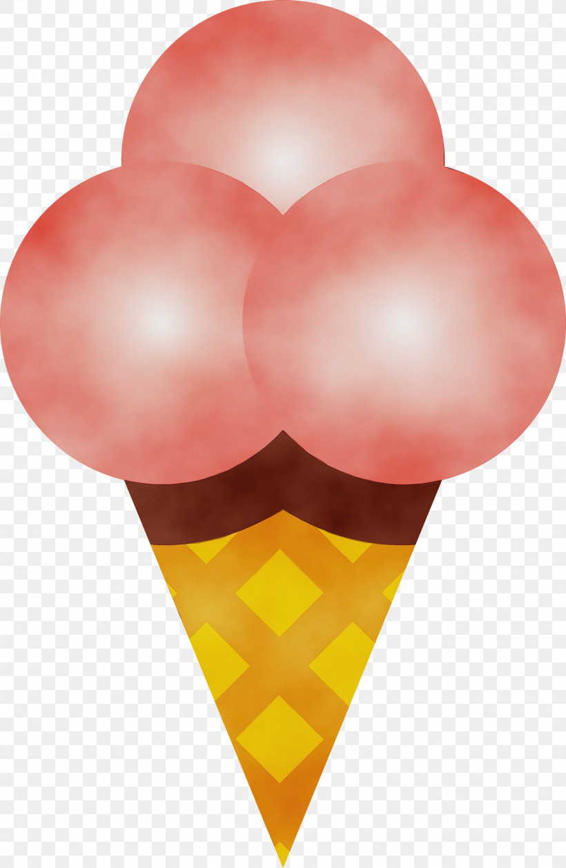 Heart Pink Heart, PNG, 1954x3000px, Ice Cream Cone, Heart, Paint, Pink, Watercolor Download Free