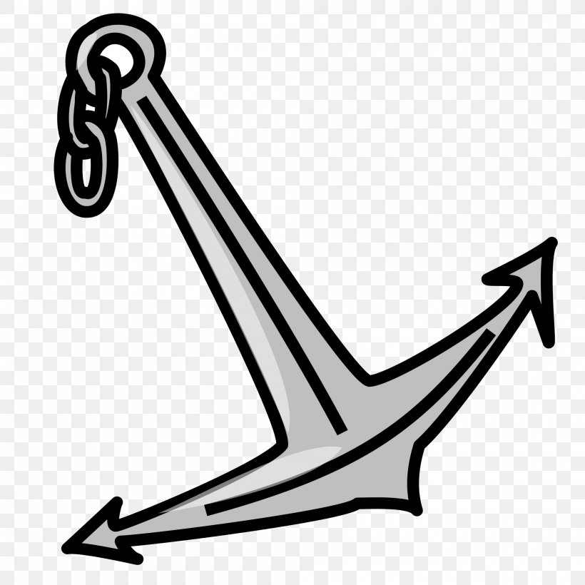 Anchor Clip Art, PNG, 2000x2000px, Anchor, Anchor Chain, Black And White, Cdr, Line Art Download Free