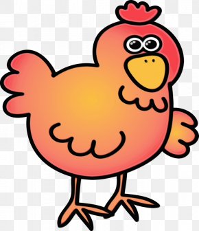 Rooster Bird - Cartoon Chicken Beak Bird Rooster PNG