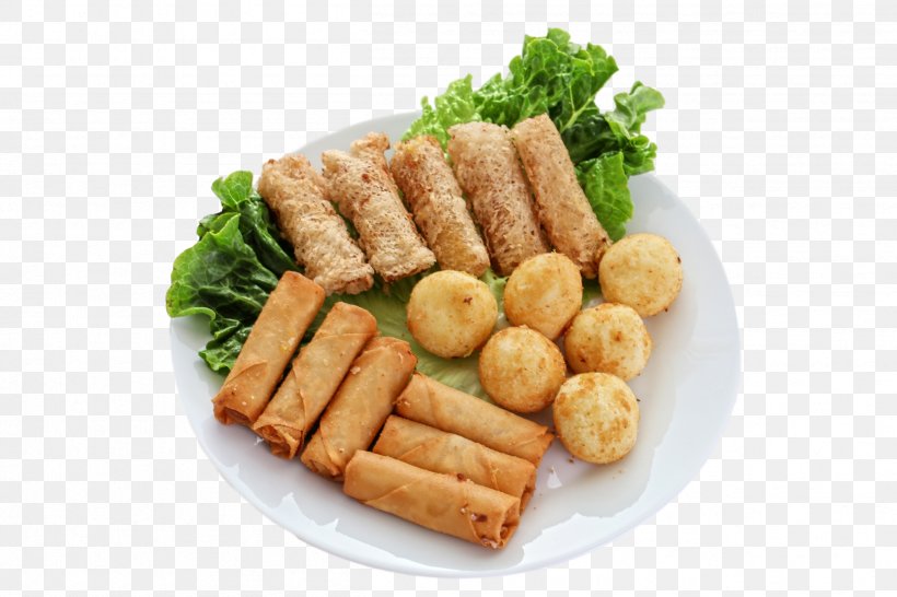 Fritter Spring Roll Pancake Indonesian Cuisine Food, PNG, 2508x1672px, Fritter, Appetizer, Asian Food, Breakfast Sausage, Croquette Download Free