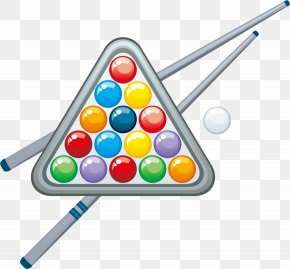 Vector Snooker - Sport Recreation Clip Art PNG