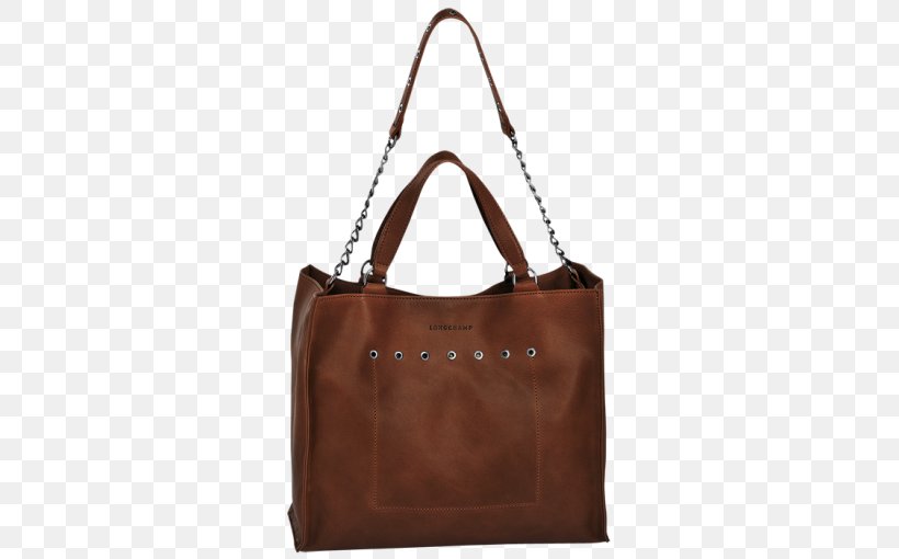 Tote Bag Handbag Leather Longchamp, PNG, 510x510px, Tote Bag, Bag, Brand, Brown, Caramel Color Download Free