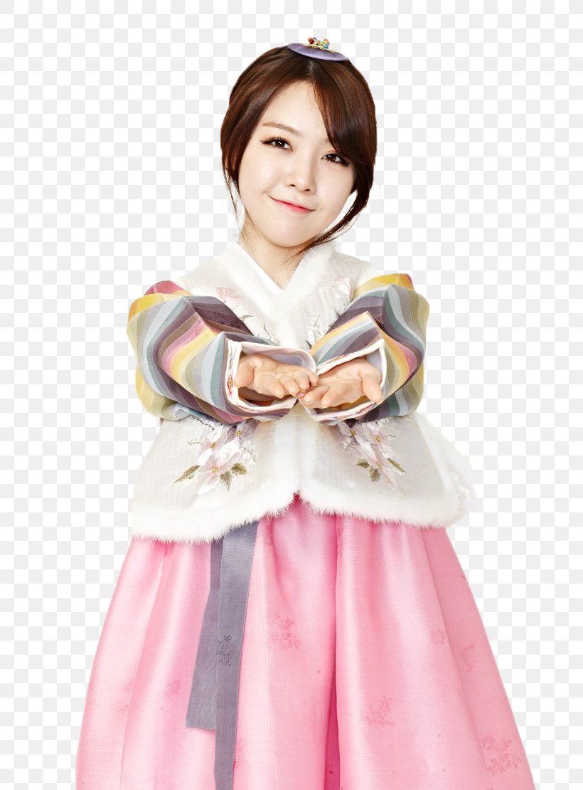 Bang Minah South Korea Girl's Day Sistar Hanbok, PNG, 740x1110px, Watercolor, Cartoon, Flower, Frame, Heart Download Free