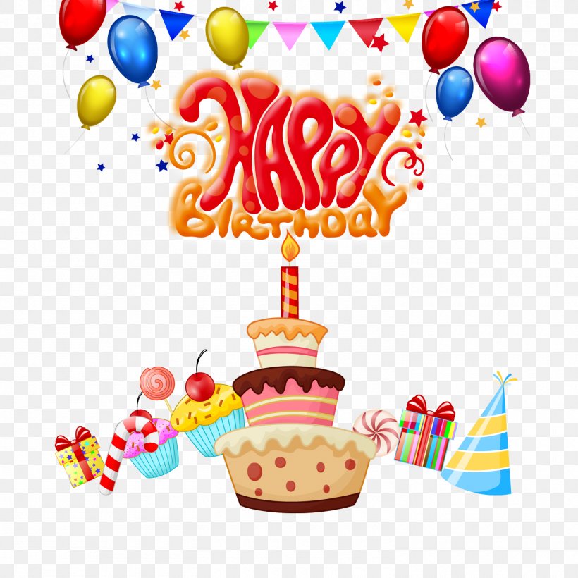 Birthday Cake Happy Birthday To You Clip Art, PNG, 1500x1500px, Birthday Cake, Advertising, Balloon, Banner, Birthday Download Free