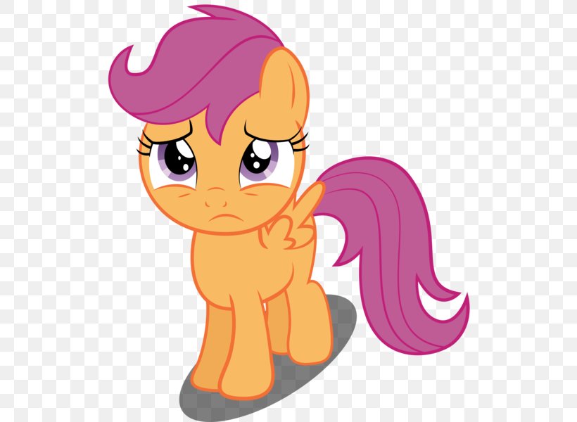 Cat Scootaloo Pony Cutie Mark Crusaders Cartoon, PNG, 529x600px, Watercolor, Cartoon, Flower, Frame, Heart Download Free