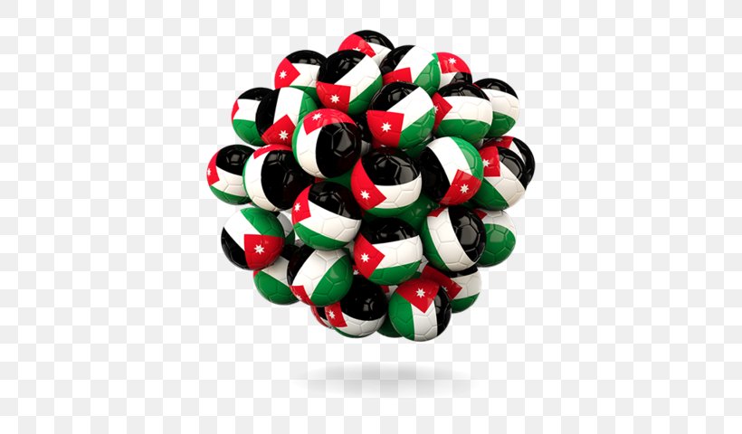 Flag Of Jordan Flag Of Palestine Flag Of Western Sahara, PNG, 640x480px, Flag Of Jordan, Ball, Bead, Body Jewelry, Christmas Ornament Download Free