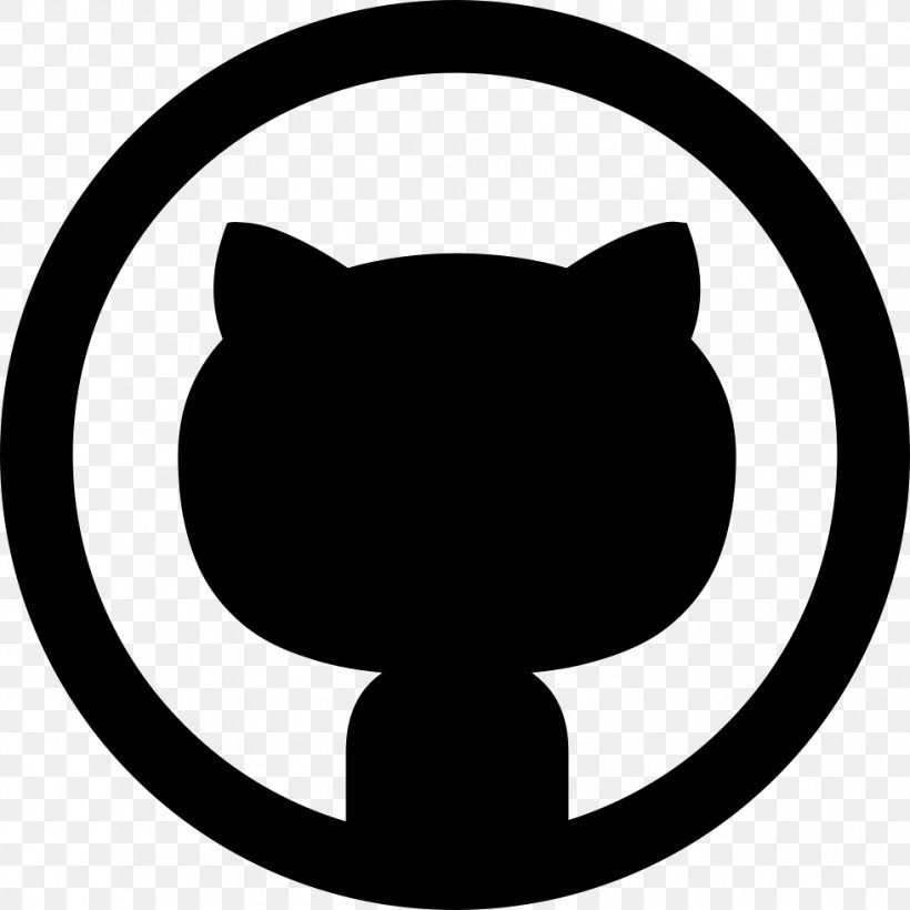 GitHub Icon Design, PNG, 980x980px, Github, Black, Black And White, Carnivoran, Cat Download Free