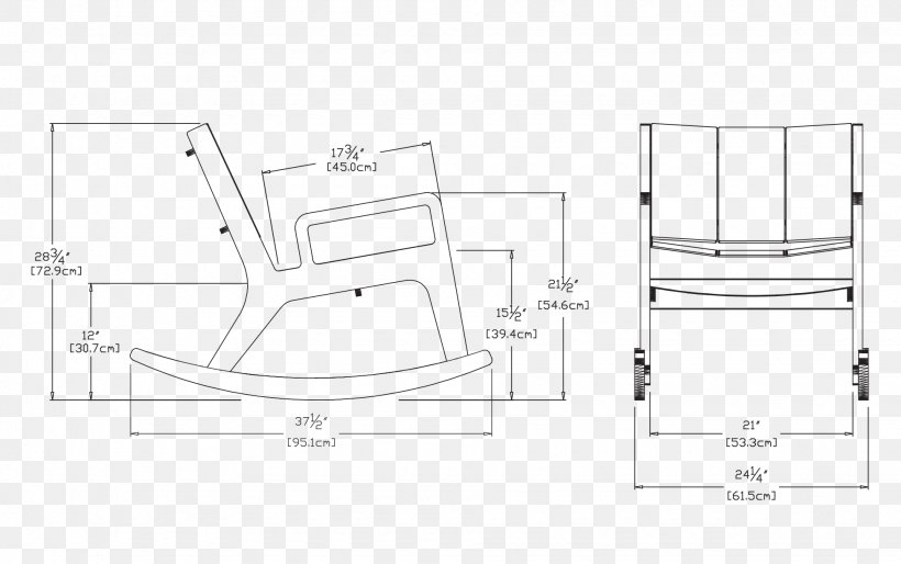 Rocking Chairs Plastic Recycling Table, PNG, 1950x1224px, Chair, Aluminium, Area, Black And White, Chaise Longue Download Free