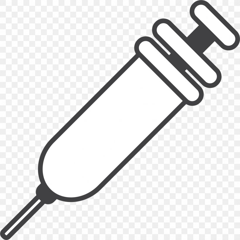 Injection Hypodermic Needle Clip Art, PNG, 1502x1502px, Injection, Auto Part, Black And White, Crutch, Gauge Download Free