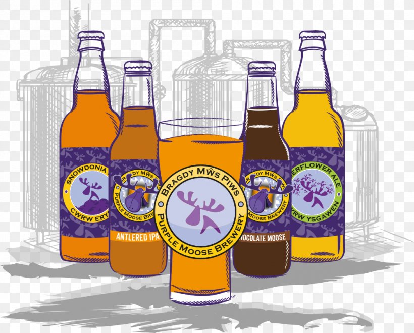 Purple Moose Brewery Ltd Beer Bottle India Pale Ale, PNG, 1000x805px, Beer, Barrel, Beer Bottle, Bottle, Brewery Download Free