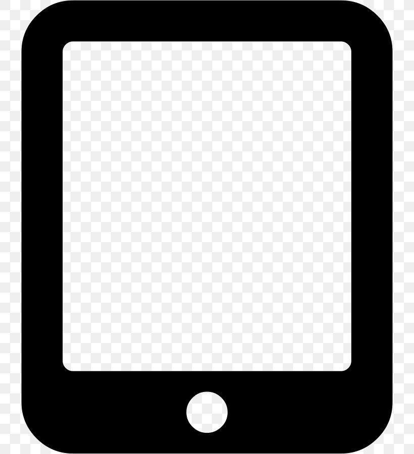 Tablet Computers Mobile Phones, PNG, 736x900px, Tablet Computers, Area, Black, Computer Icon, Font Awesome Download Free