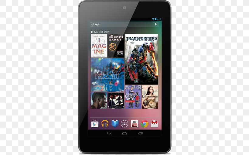 Nexus 7 Wi-Fi ASUS Google 华硕, PNG, 810x510px, Nexus 7, Android, Asus, Communication Device, Electronic Device Download Free