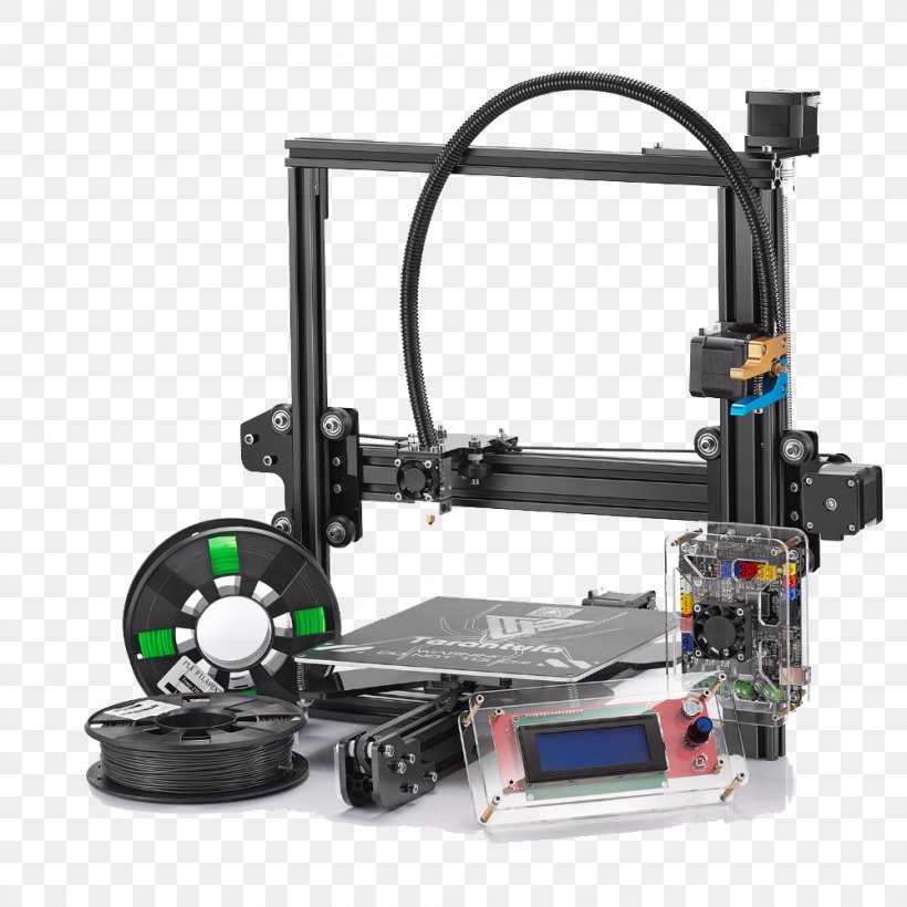 Prusa I3 3D Printing Extrusion Printer, PNG, 1000x1000px, 3d Computer Graphics, 3d Printers, 3d Printing, 3d Printing Filament, Prusa I3 Download Free