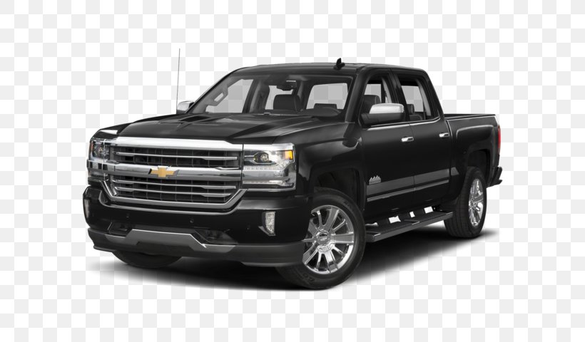 2018 Chevrolet Silverado 1500 High Country Car Pickup Truck Price, PNG, 640x480px, 2018, Chevrolet, Automotive Design, Automotive Exterior, Automotive Tire Download Free