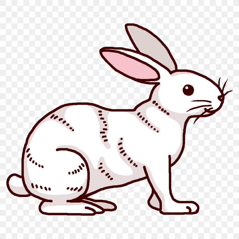 Rabbit Cartoon Roger Rabbit Whiskers Line Art, PNG, 1400x1400px, Rabbit, Cartoon, Dog, Drawing, Hare Download Free