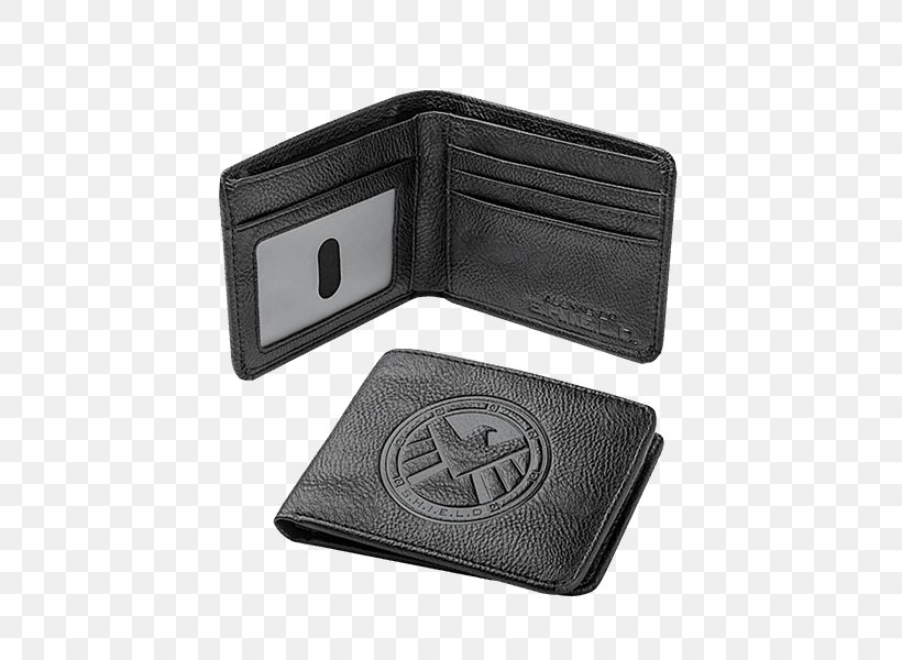 Wallet Leather RFID Skimming S.H.I.E.L.D. Handbag, PNG, 600x600px, Wallet, Agents Of Shield, Badge, Bag, Black Download Free